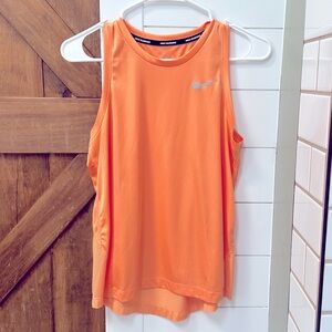 Nike Women's Orange Tank Top